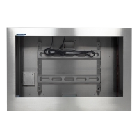 55 tommer IP65 rustfri industri monitor i 316 rustfrit stål fra Armagard