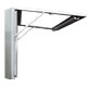 65-tommer IP66 monitor i rustfrit stål sidevisning med åben dør | SDS18-65-W-L