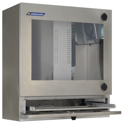 SENC-400 industrielt IP65 PC-skab fra Armagard