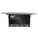 Åben med Hisense 55E6NT, frontvendt IP69K 55" hygiejnisk monitor